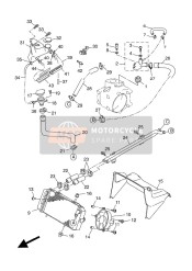 1C0E25761000, Tuyau 1, Yamaha, 0